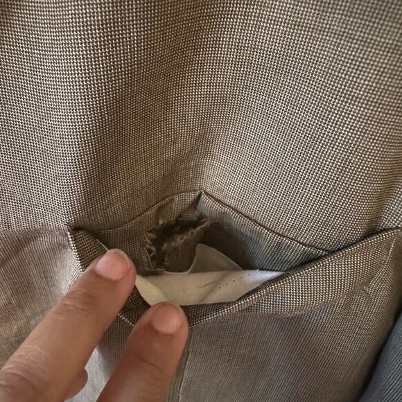 Lauren Ralph Lauren Light Brown Blazer Jacket – Men’s 44R Classic Style - Picture 5 of 10